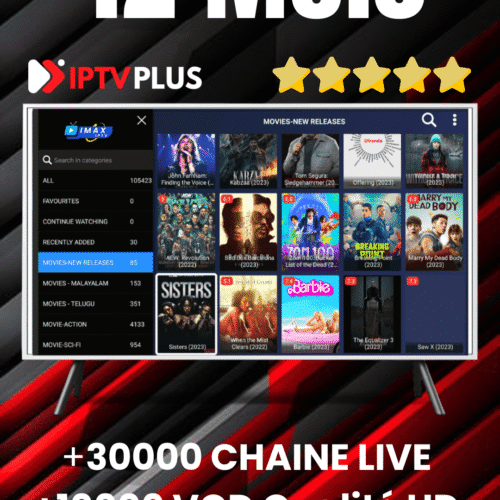 Abonnement IPTV 12 Mois